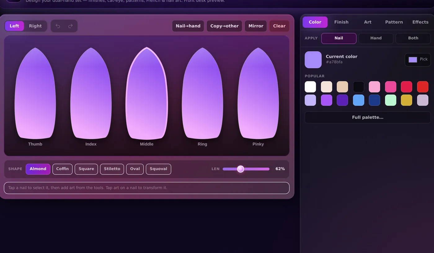The Solea Nail Designer